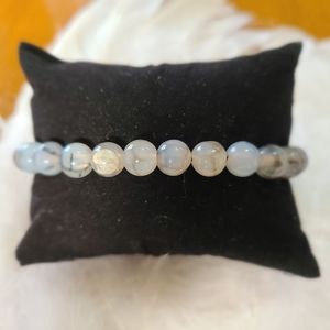 2 ghost jasper adjustable braclets